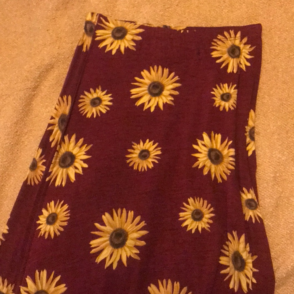 Sunflower maxi skirt